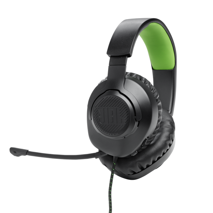 JBL Quantum 100X Console - Black - Wired over-ear gaming headset with a detachable mic - Hero image number null